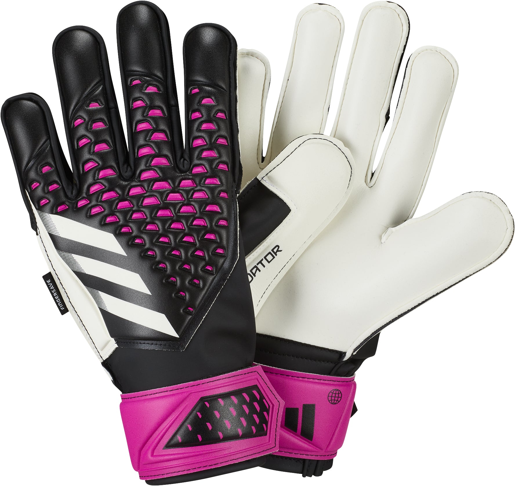 adidas, Adidas Predator Match Fingersave Goalkeeper Gloves - Youth