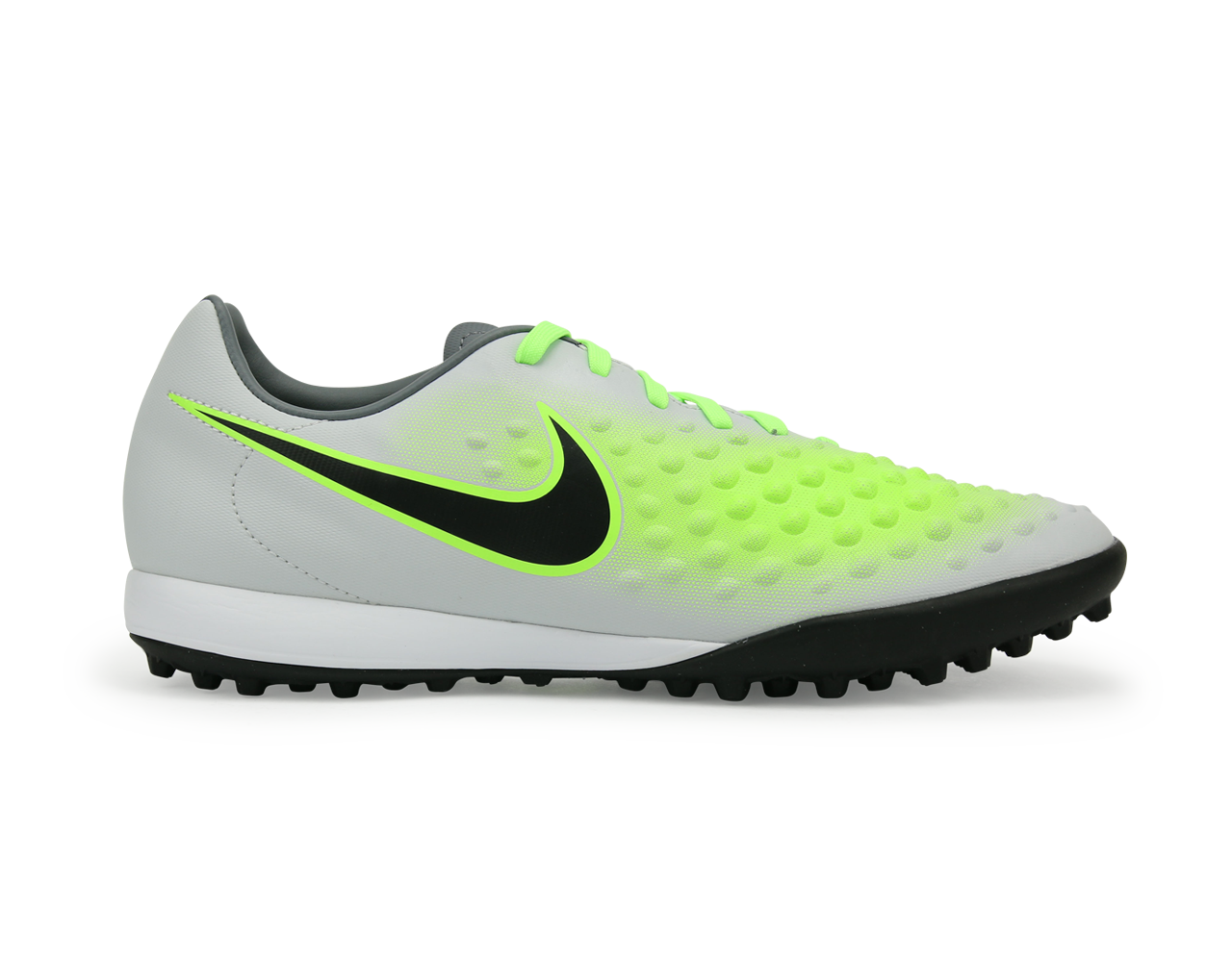 Nike, Nike Men's MagistaX Onda II Turf Soccer Shoes Pure Platinum/Black/Ghost Green
