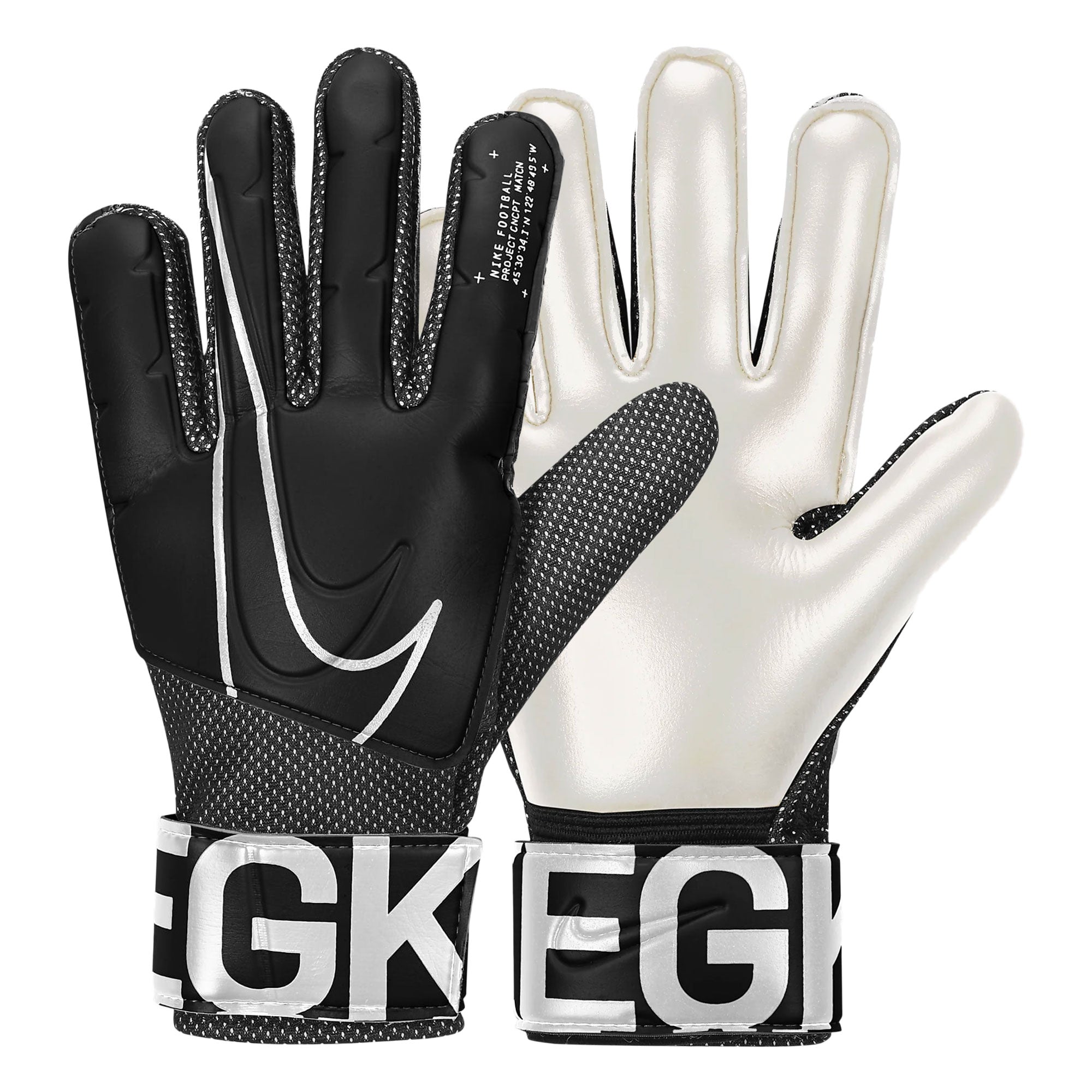 Nike, Nike Men's Match Goalkeeper Gloves Black/White