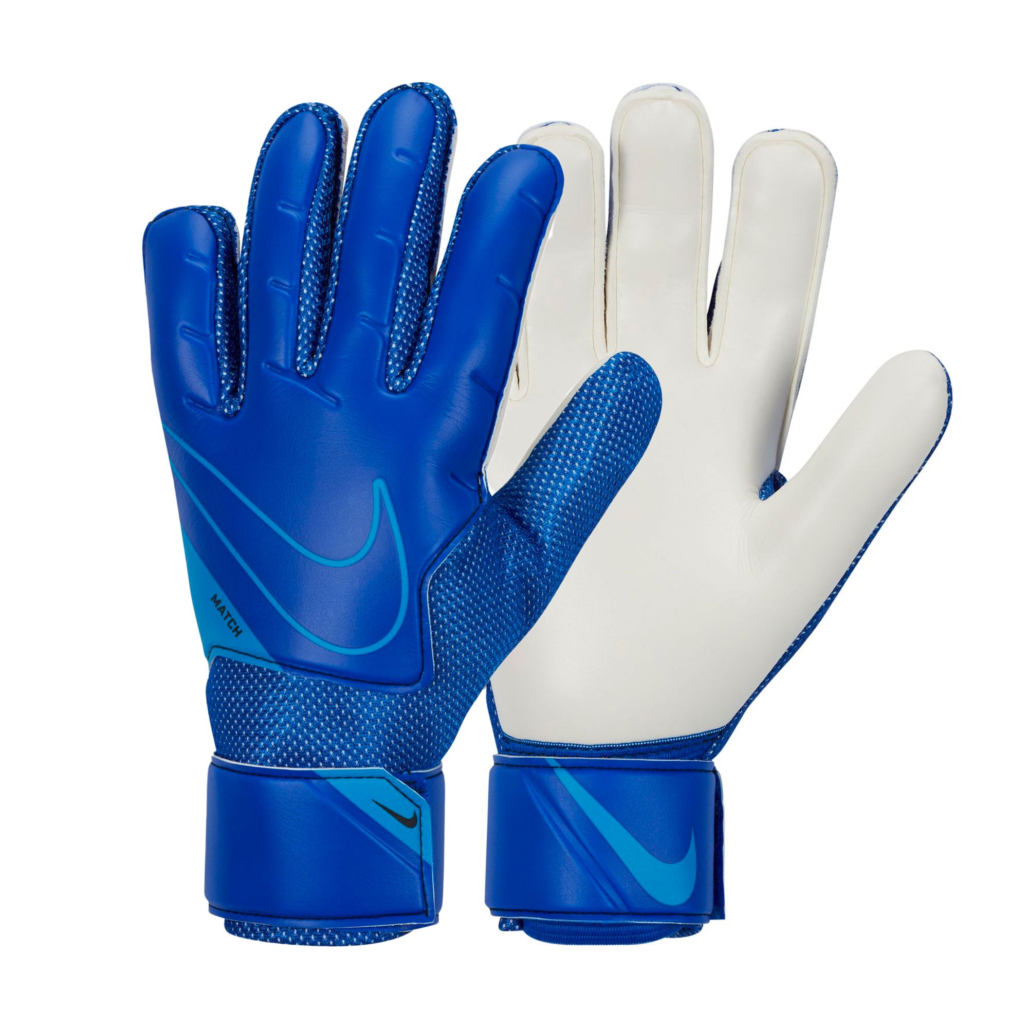 Nike, Nike Men's Match Goalkeeper Gloves Light Marine/Blackened Blue