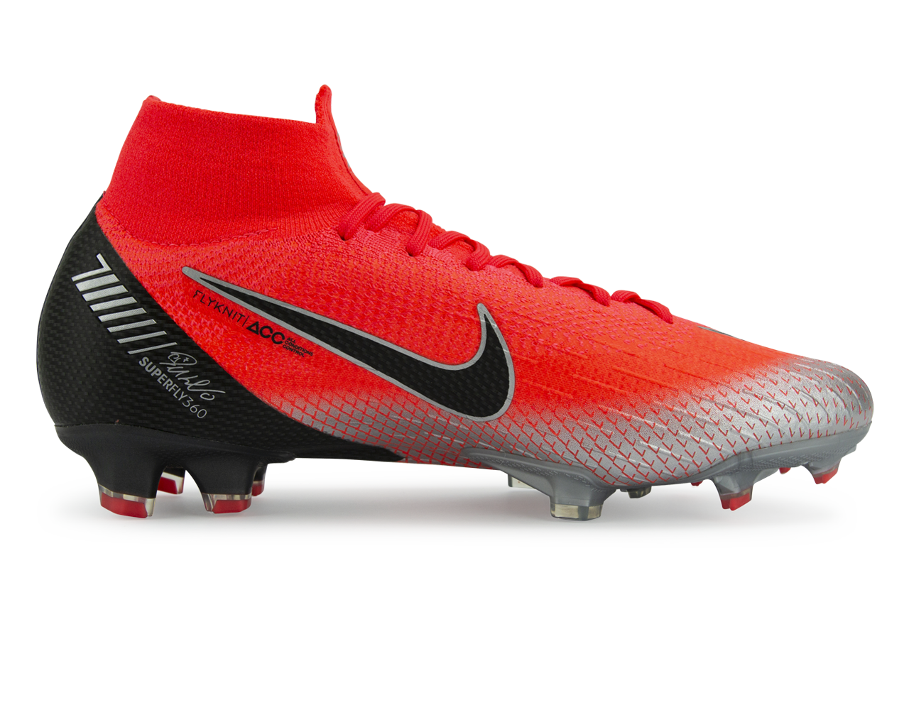 Nike, Nike Men's Mercurial CR7 Superfly 6 Elite FG Bright Crimson/Black