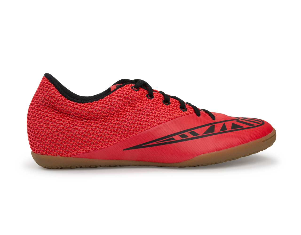 Nike, Nike Men's Mercurial Pro Indoor Soccer Shoes  Bright Crimson/Black/Hot Lava