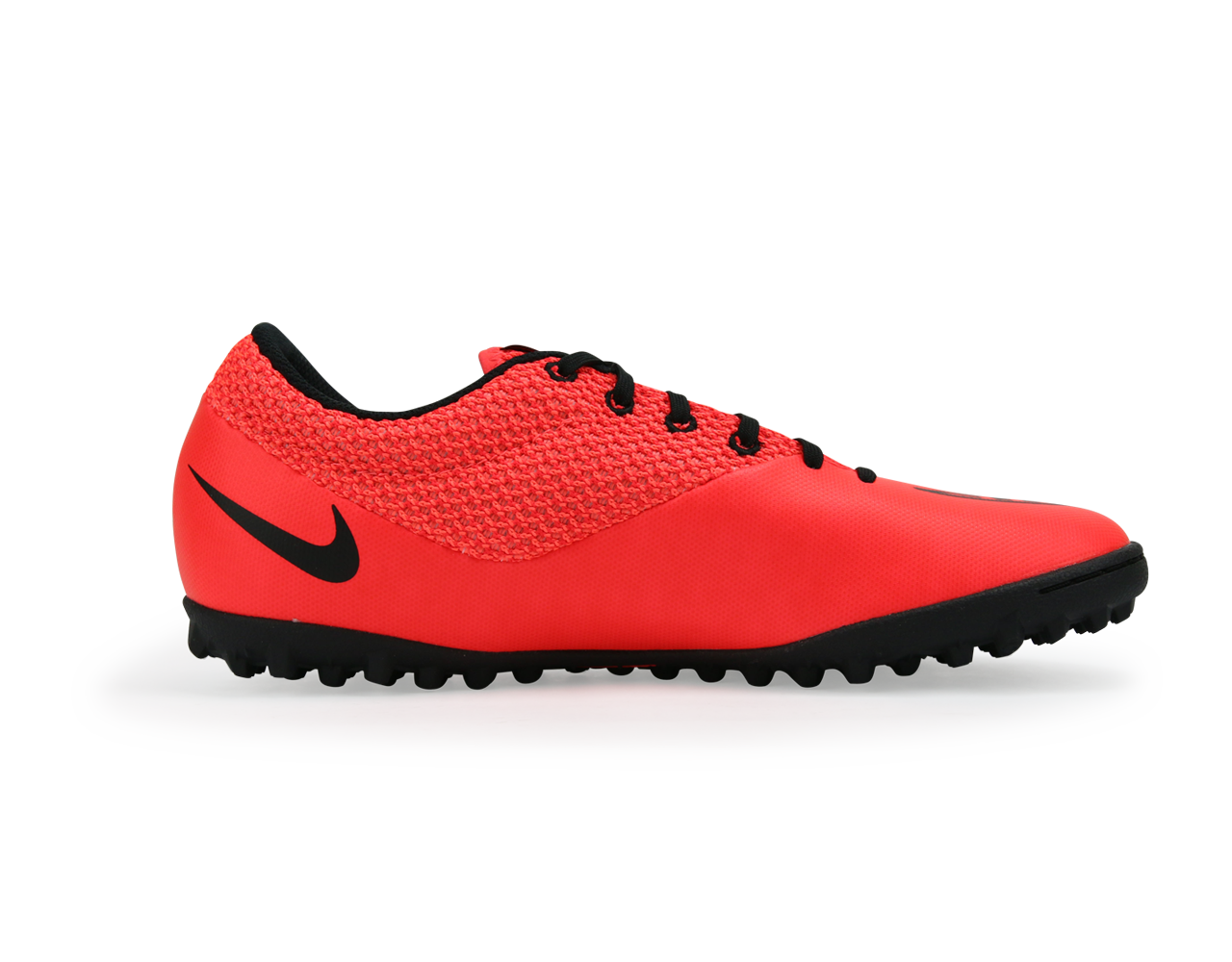 Nike, Nike Men's Mercurial Pro Turf Soccer Shoes  Bright Crimson/Black/Hot Lava