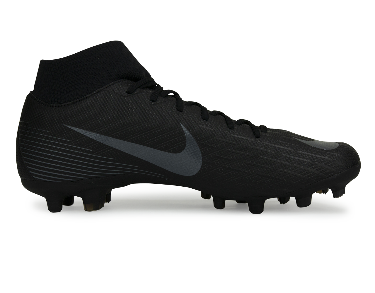 Nike, Nike Men's Mercurial Superfly 6 Academy FG/MG Black/Black