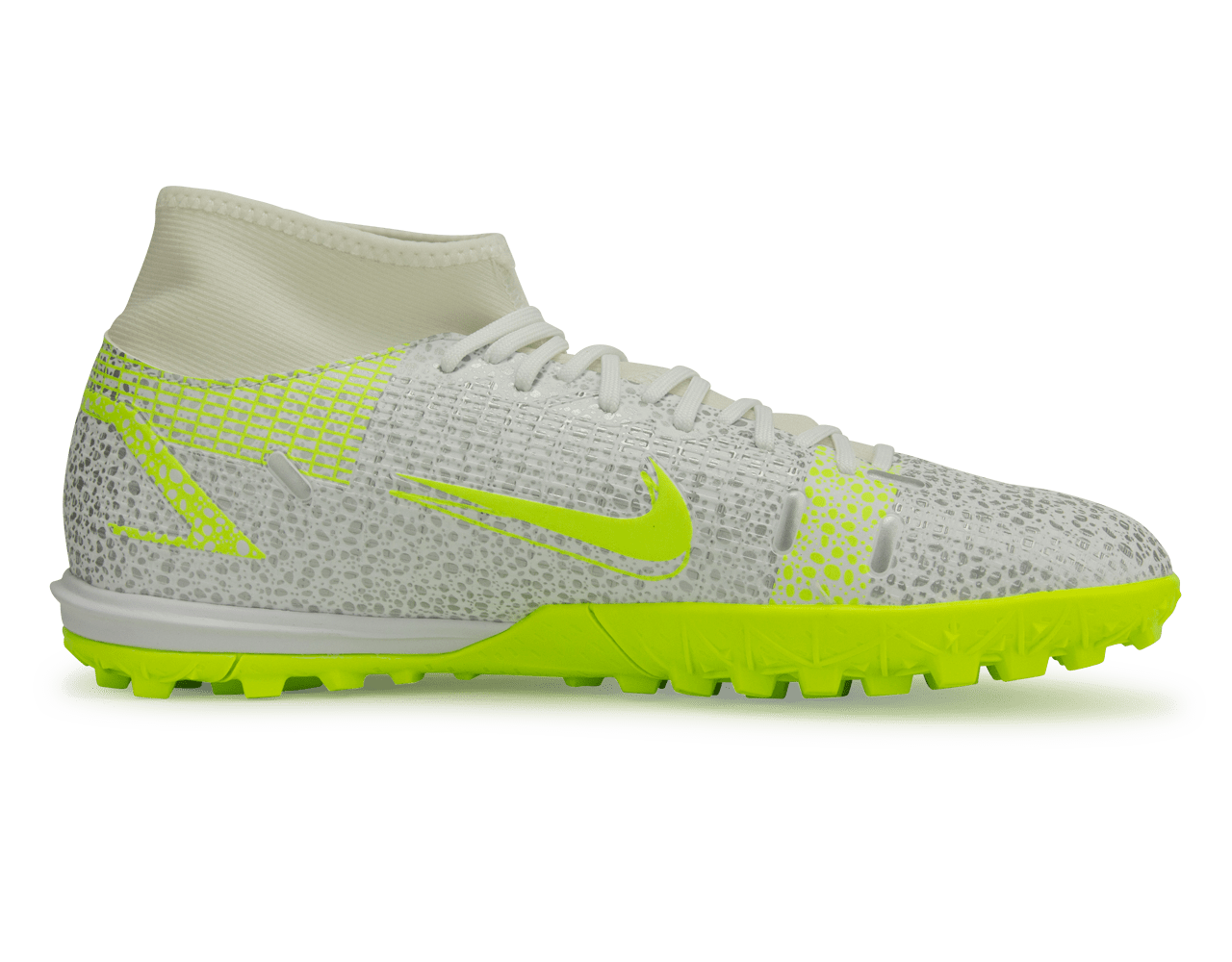 Nike, Nike Men's Mercurial Superfly 8 Academy TF White/Volt