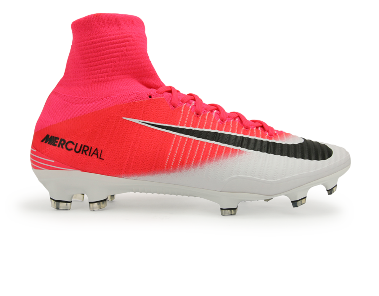 Nike, Nike Men's Mercurial Superfly V FG Racer Pink/Black/White