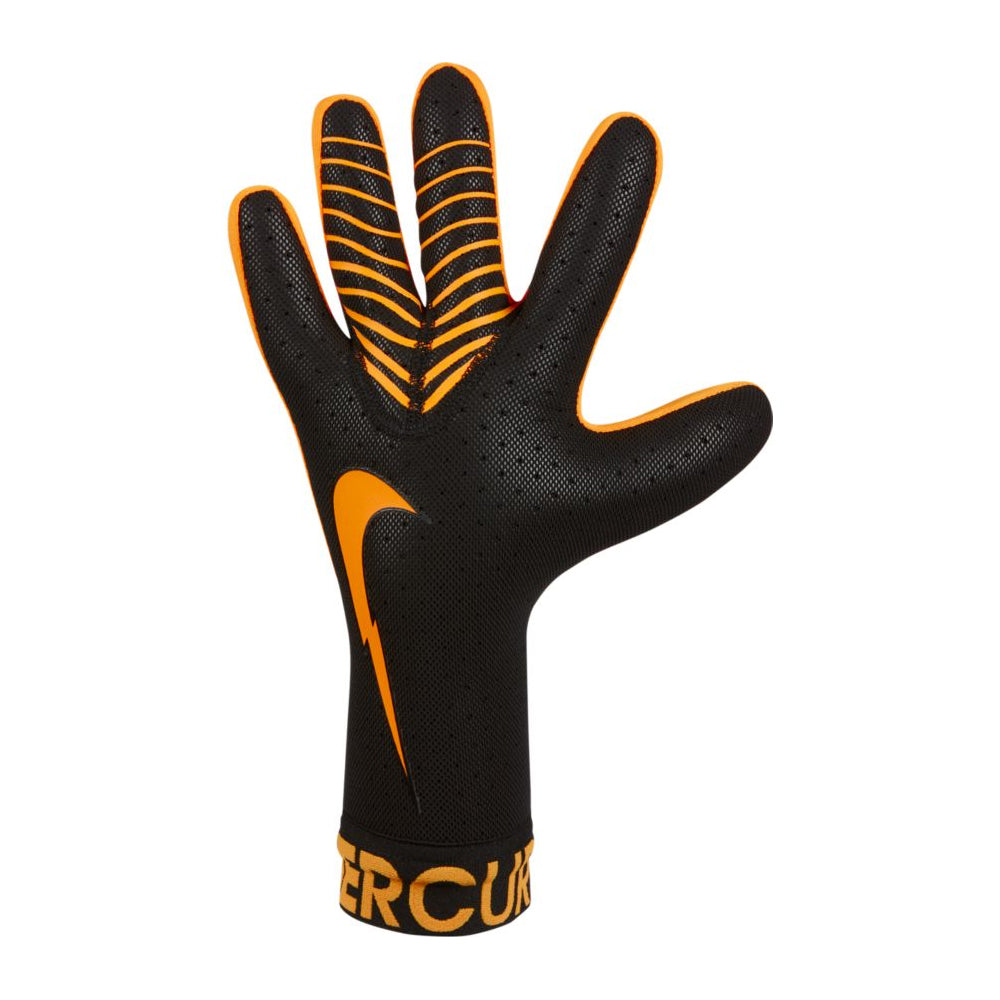 Nike, Nike Men's Mercurial Touch Elite Goalkeeper Gloves Black/LaserOrange