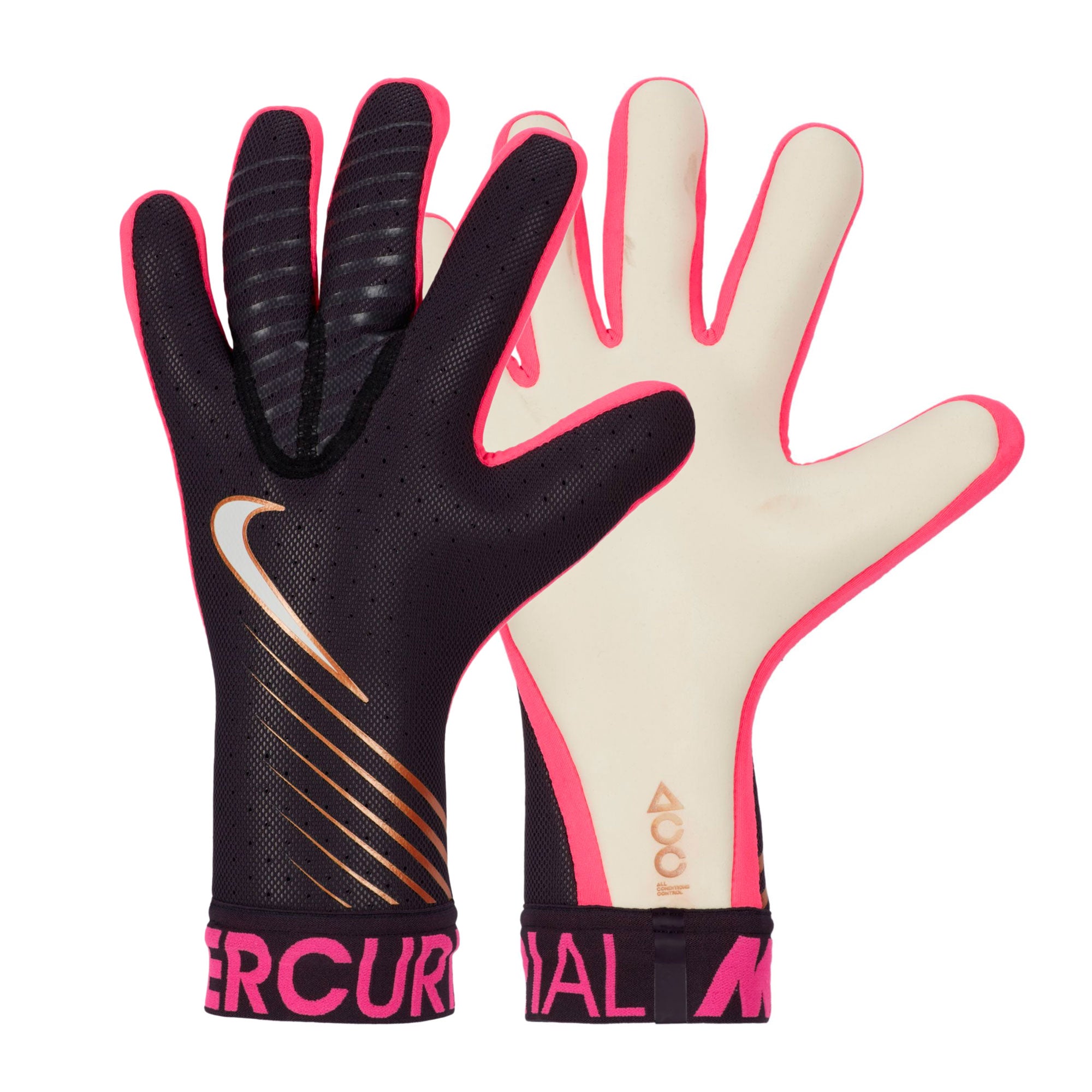 Nike, Nike Men's Mercurial Touch Elite Goalkeeper Gloves Cave Purple/White