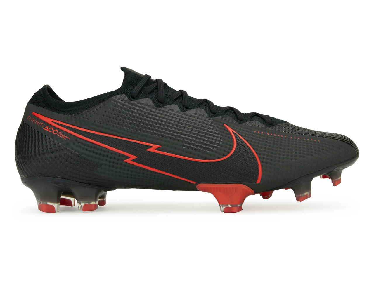 Nike, Nike Men's Mercurial Vapor 13 Elite FG Black/Black/Smoke Grey