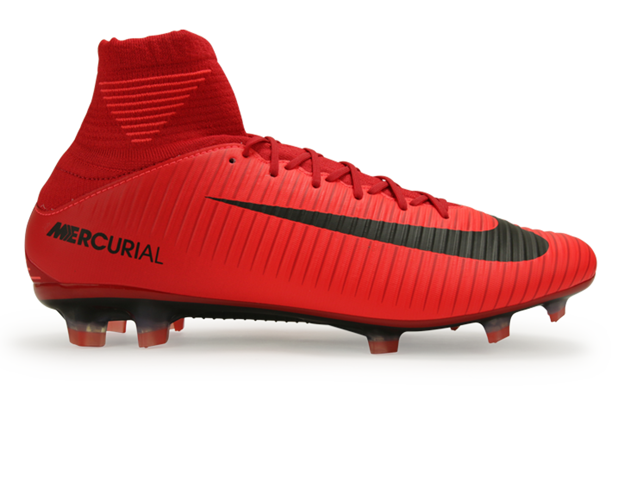 Nike, Nike Men's Mercurial Veloce III Dynamic Fit FG University Red/Black