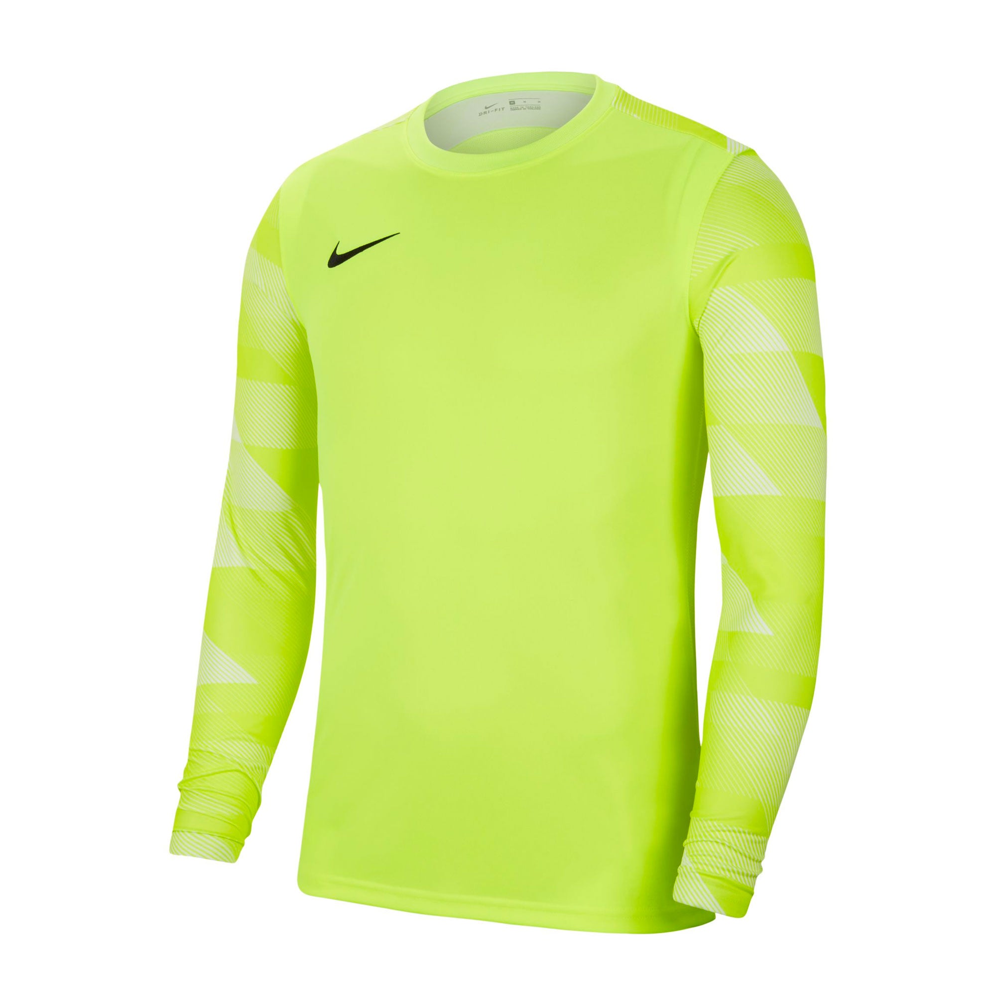 Nike, Nike Men's Park 4 Dri-FIT Long Sleeve Goalkeeper Jersey Volt/Black