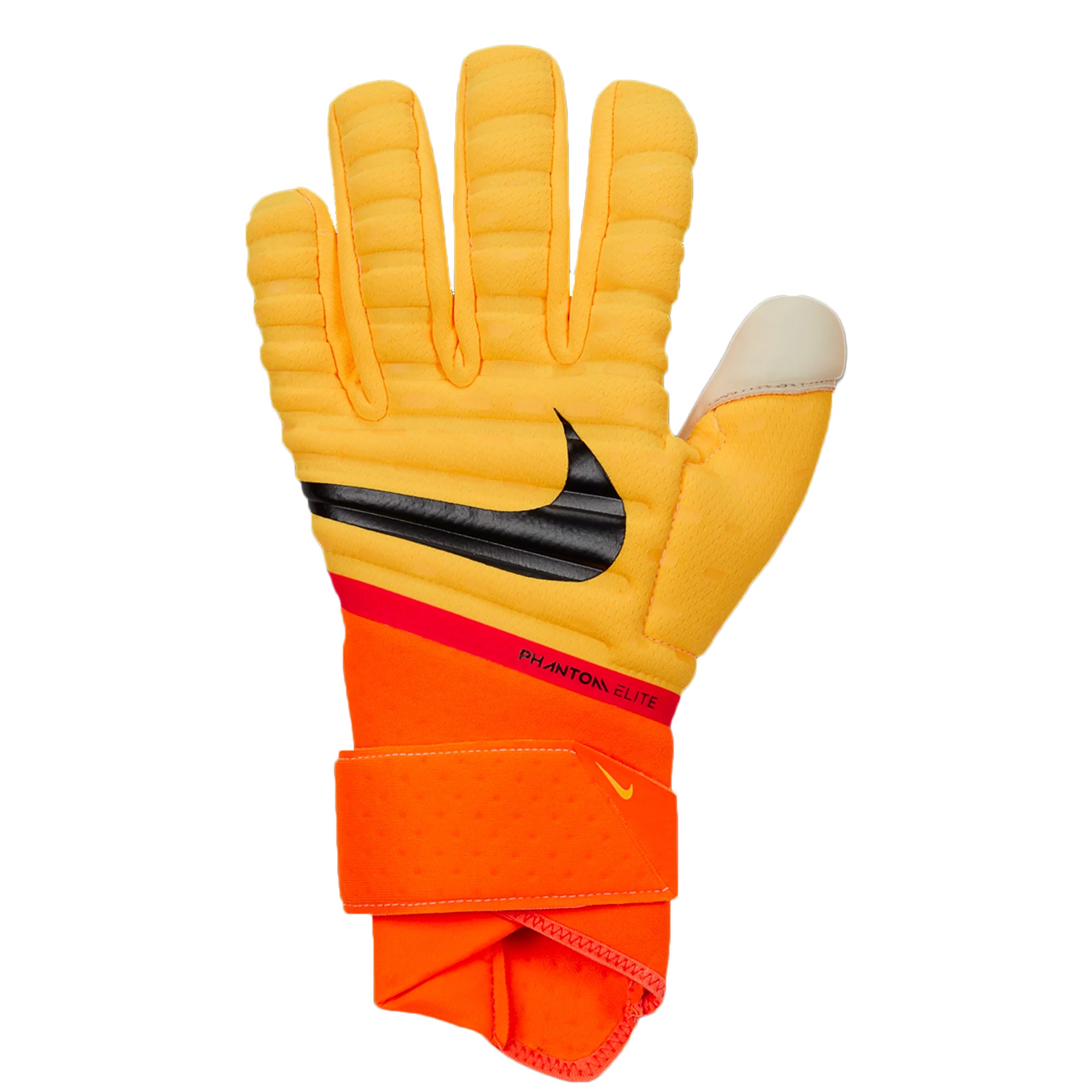 Nike, Nike Men's Phantom Elite Goalkeeper Gloves Orange/White/Black