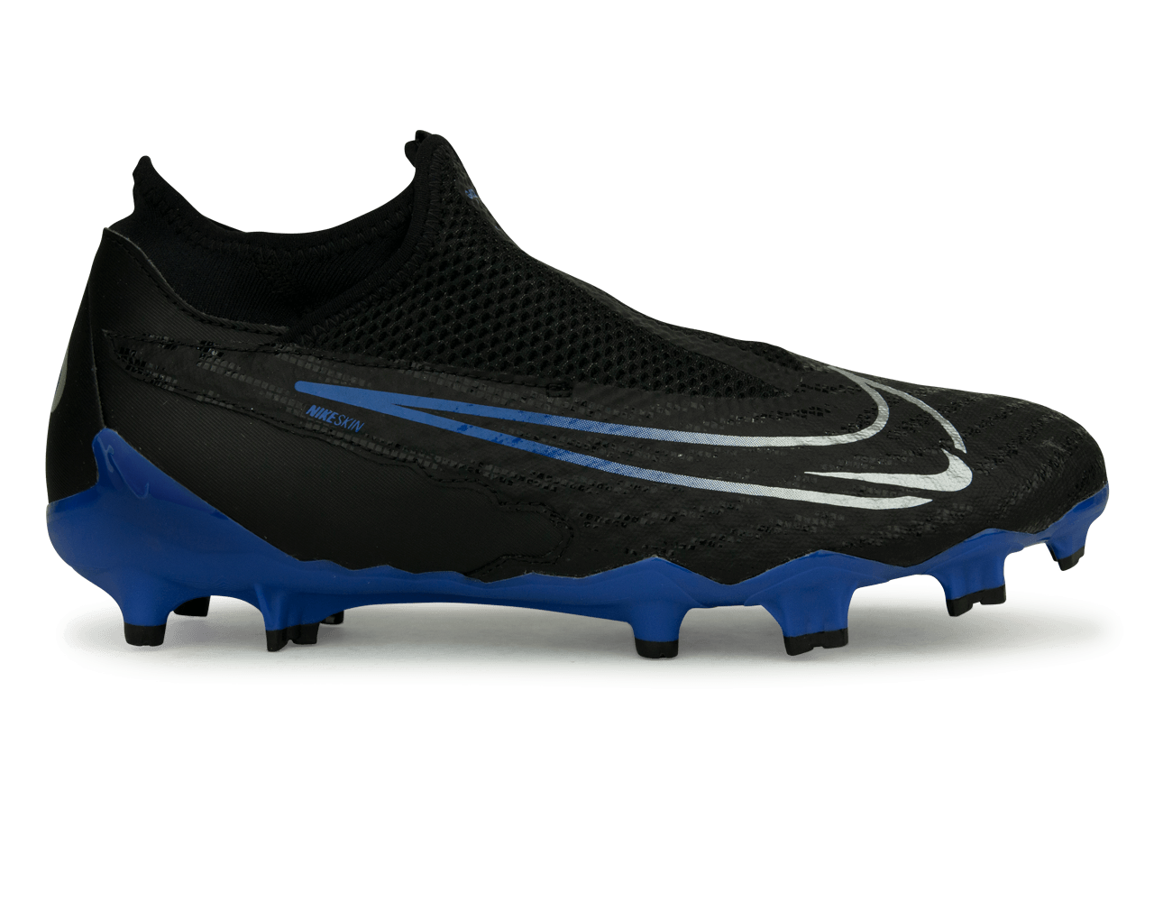 Nike, Nike Men's Phantom GX Academy DF FG/MG Black/Blue