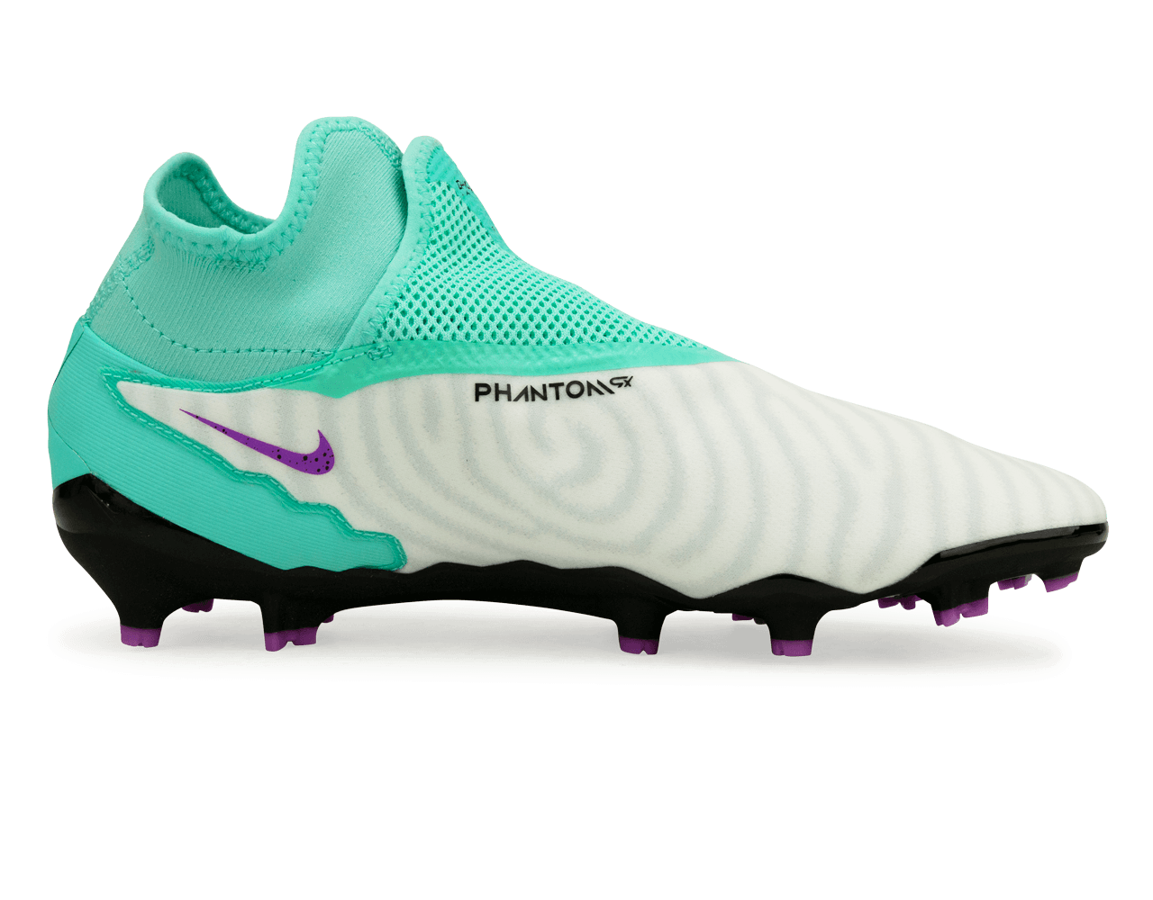 Nike, Nike Men's Phantom GX Pro DF FG Turquoise/Black/Purple