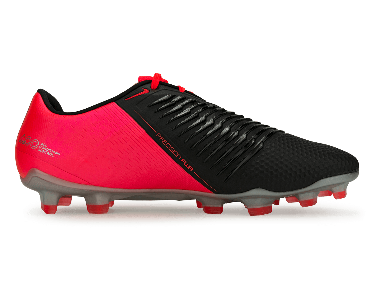 Nike, Nike Men's PhantomVNM Elite FG Laser Crimson/Metallic Silver/Black