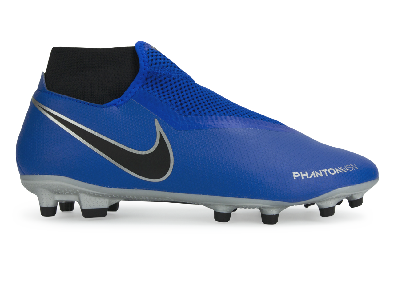 Nike, Nike Men's PhantomVSN Academy DF FG/MG Racer Blue/Black