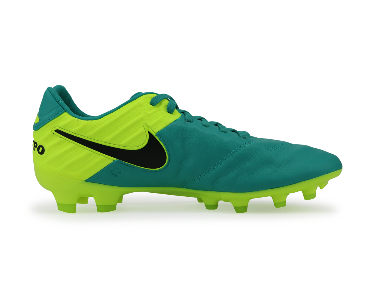 Nike, Nike Men's Tiempo Legacy II FG Clear Jade/Black/Volt