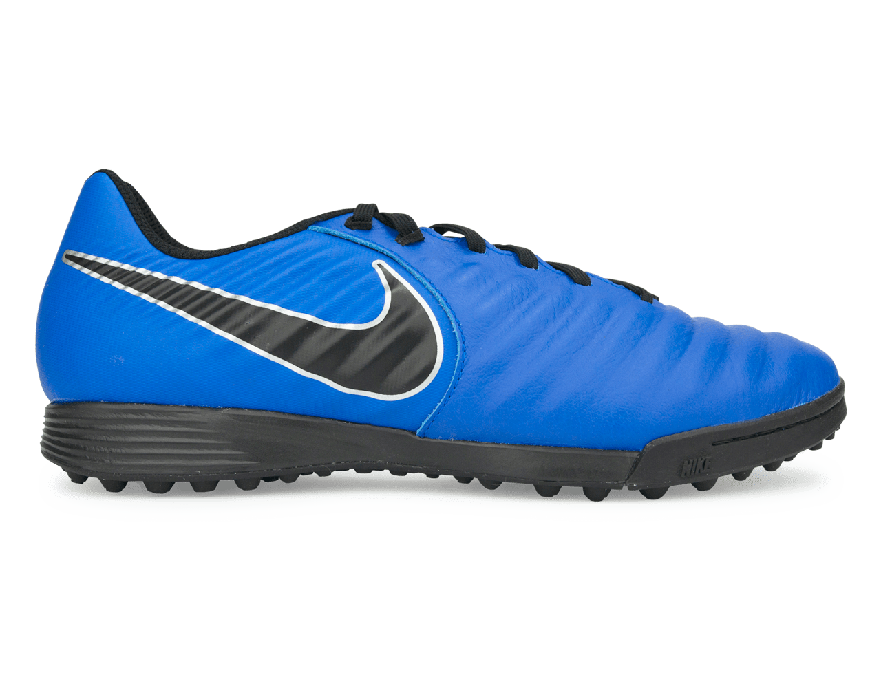 Nike, Nike Men's Tiempo Legend 7 Academy Turf Soccer Shoes Racer Blue/Metallic Silver