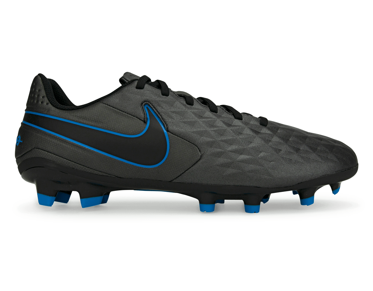 Nike, Nike Men's Tiempo Legend 8 Academy FG/MG Black/Blue/Hero