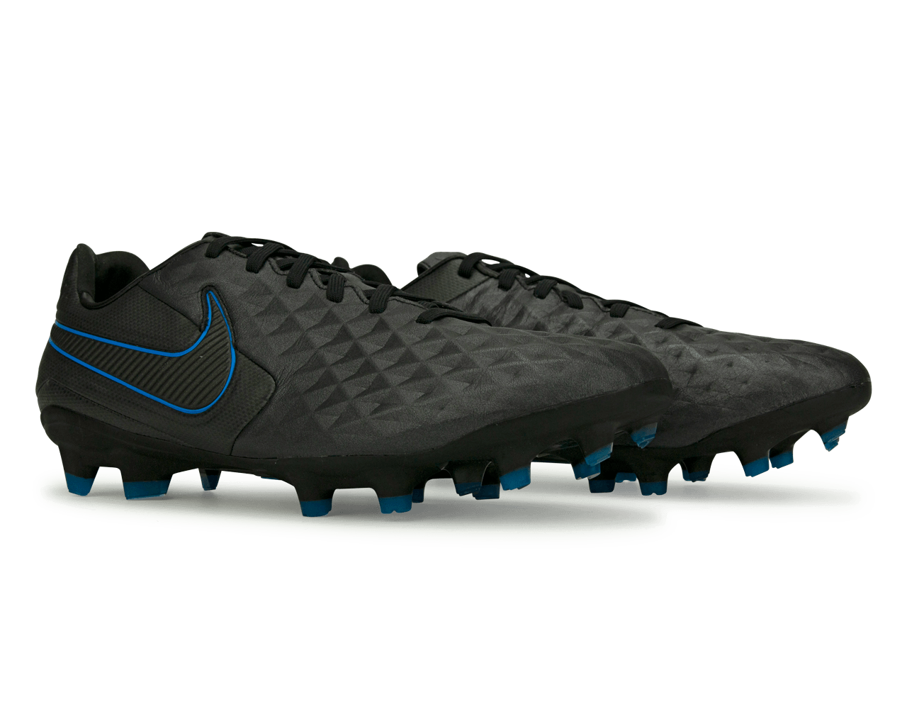 Nike, Nike Men's Tiempo Legend 8 Pro FG/MG Black/Blue/Hero