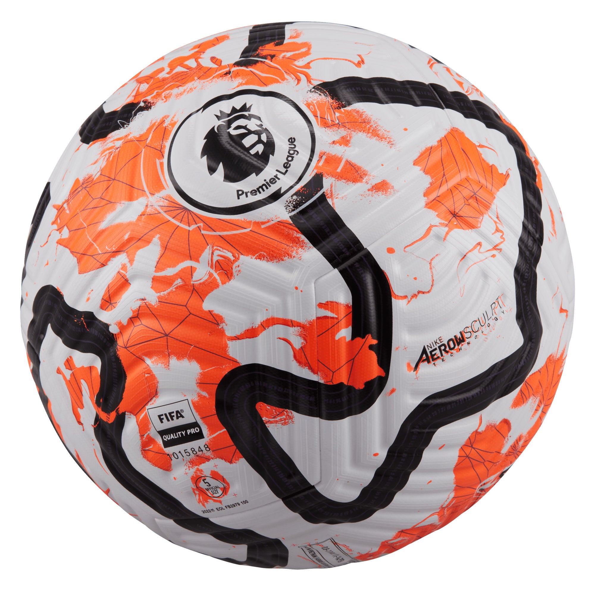 Nike, Nike Premier League 2023/24 Flight Match Ball White/Orange/Black