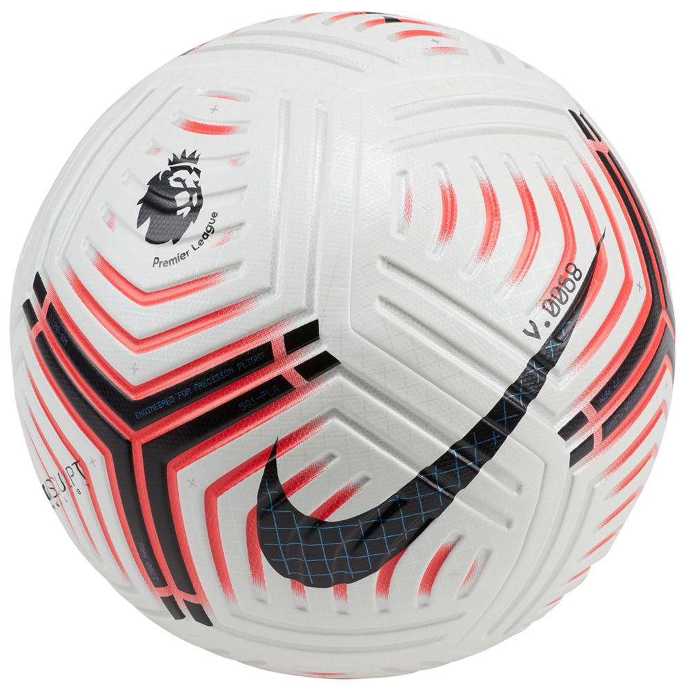 Nike, Nike Premier League Club Elite Ball White/Laser Crimson