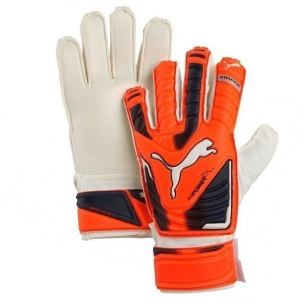 PUMA, PUMA Kids EvoPower Goalkeeper Gloves Black/Red/White