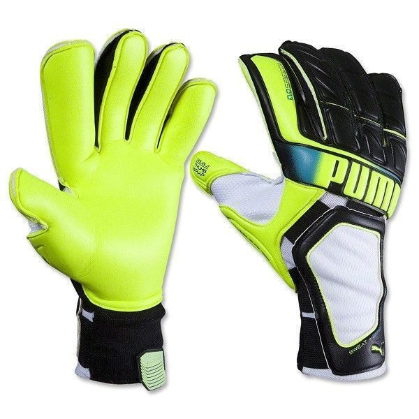 PUMA, PUMA Men's EvoSpeed 3.2 Goalkeeper Gloves Black/Yellow