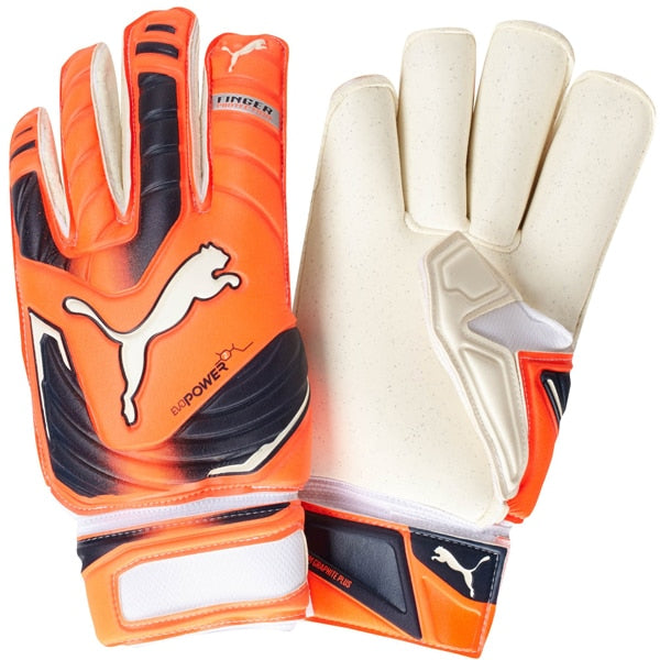 PUMA, PUMA Men's evoPOWER Protect 2 RC Goalkeeper Gloves White/Fluro Yellow/Prism Vio