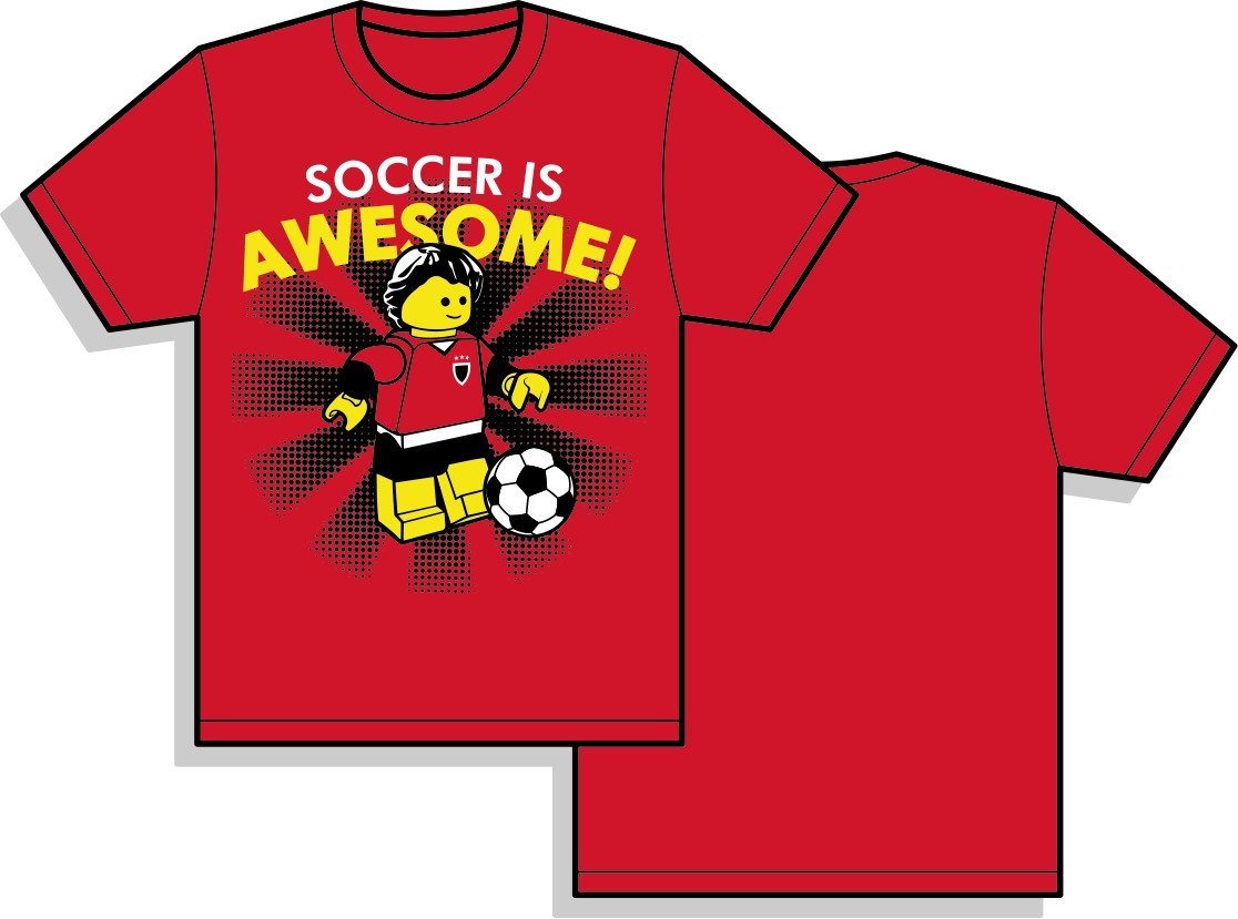 411, Soccer is Awesome Short Sleeve Soccer T-Shirt