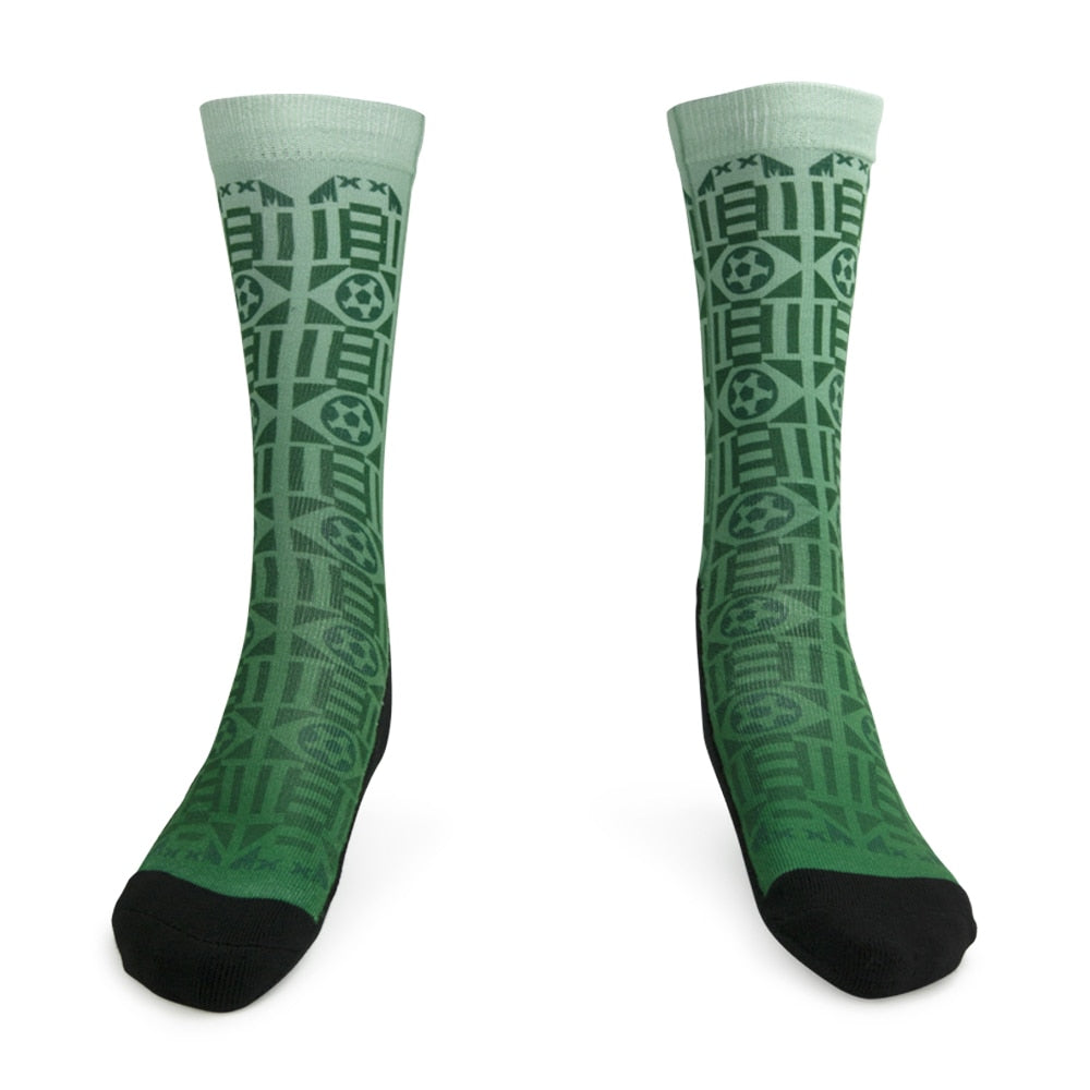 Sockatines, Sockatines Men's Mexico '92 Lifestyle Sock White/Black/Green