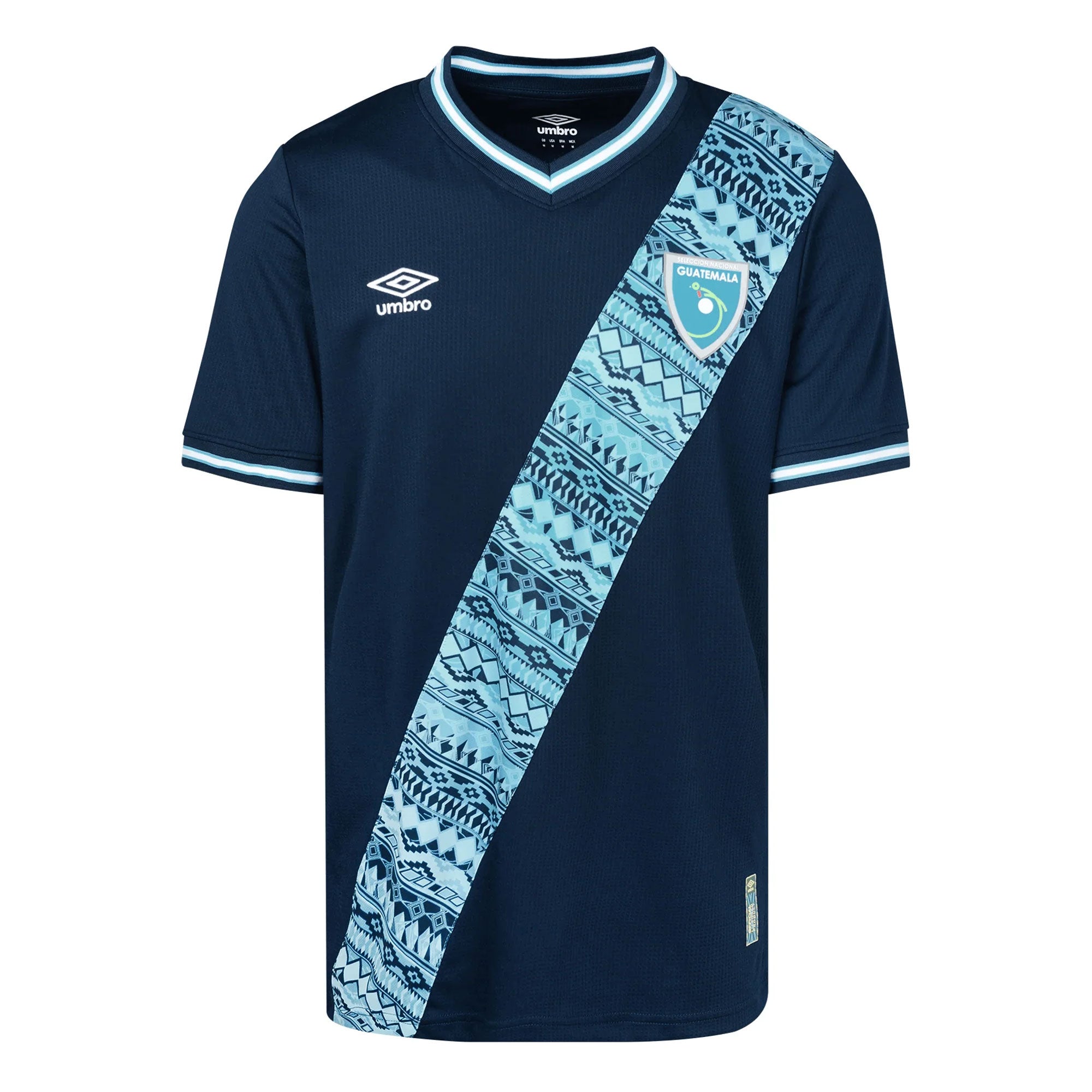 Umbro, Umbro Men's Guatemala 2023/24 Away Jersey Navy/White