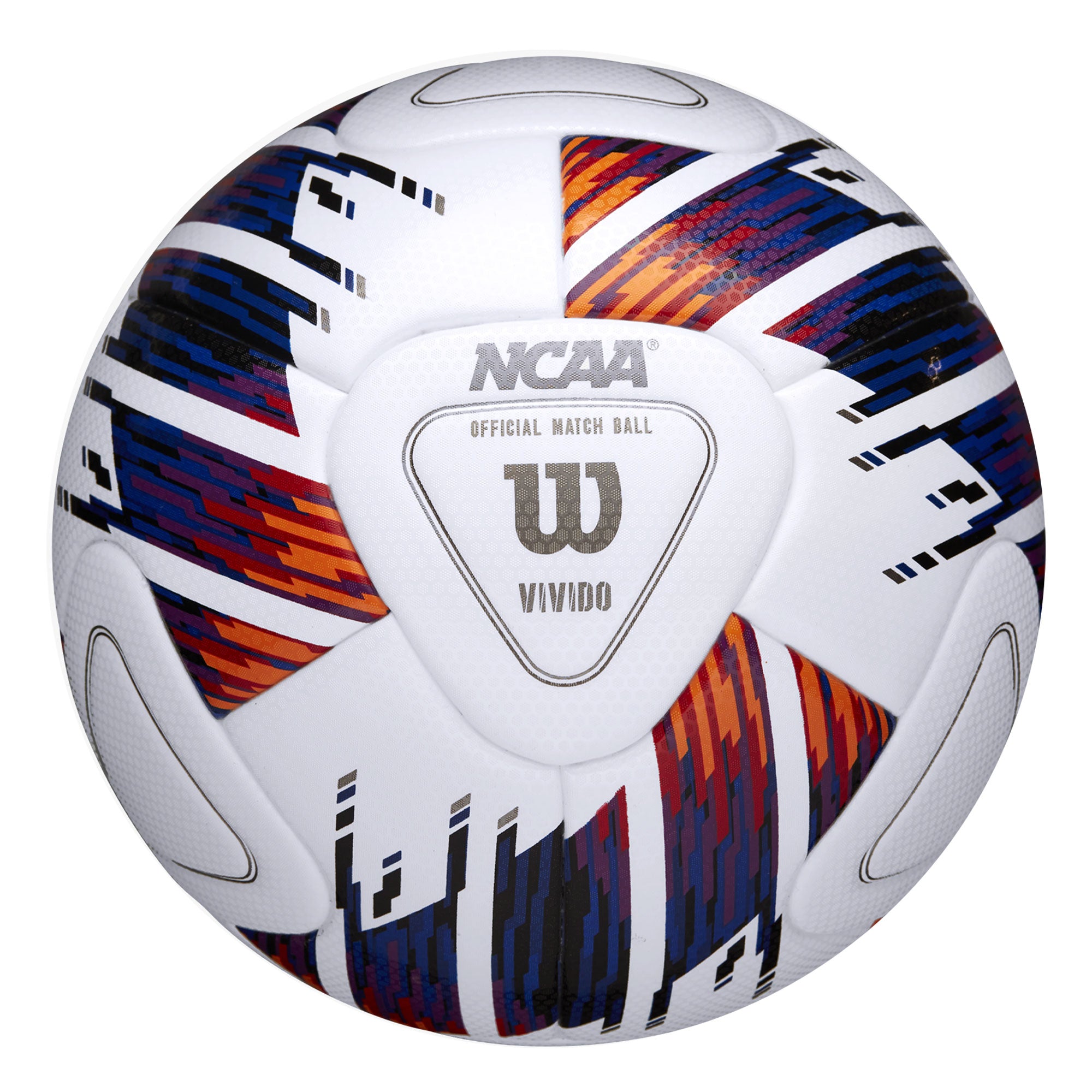 Wilson, Wilson NCAA Vivido Match Ball White/Purple